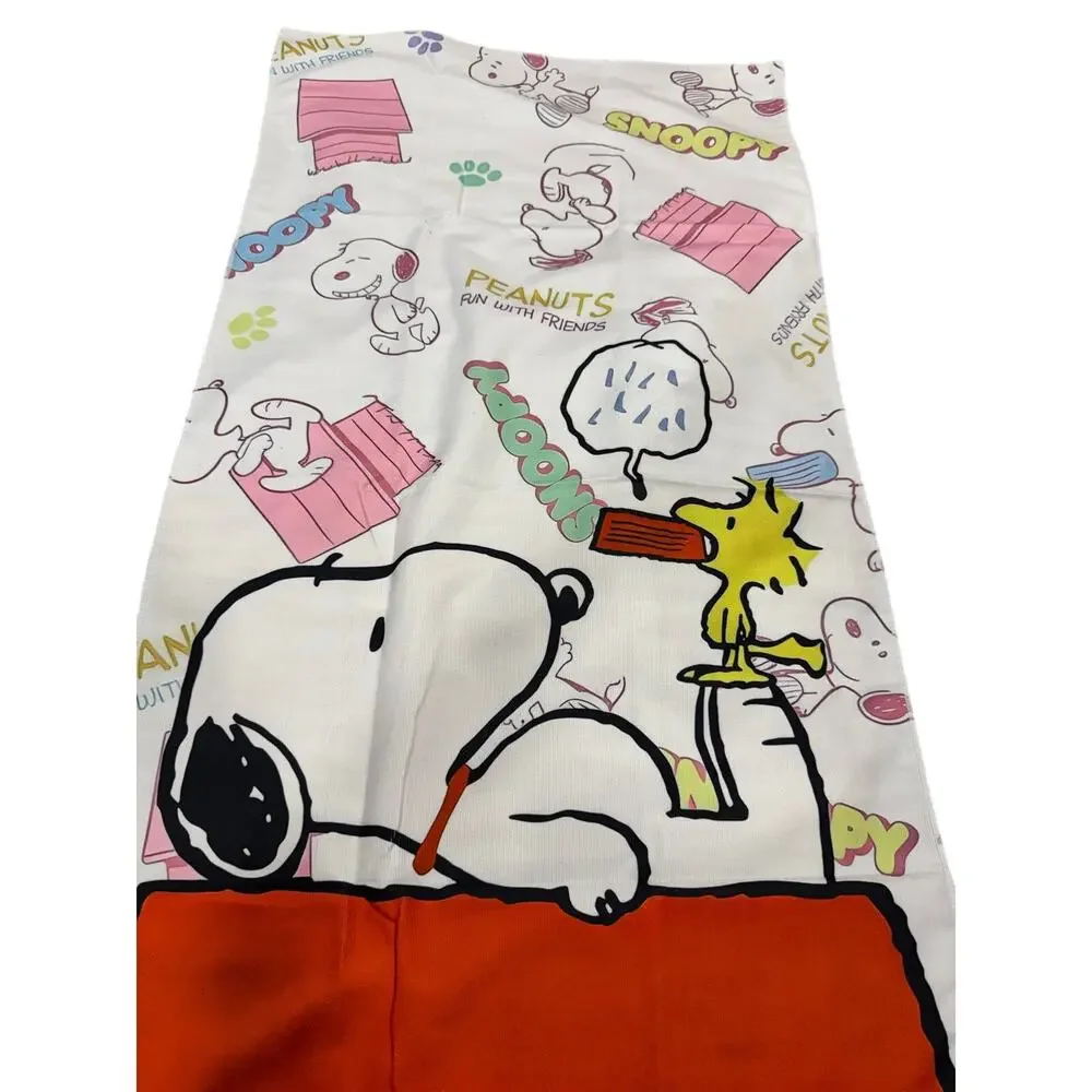 Snoopy and Woodstock beach towel